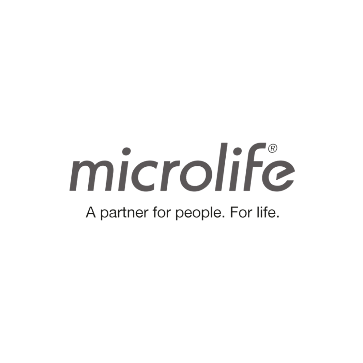 Logo de Microlife, eslogan socio para la vida